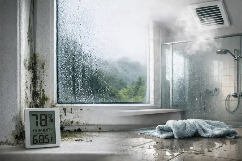 Why Moisture Control Is Critical in Bellingham Bathrooms