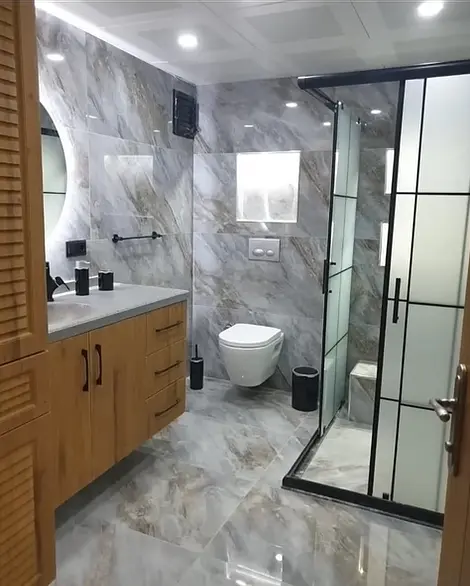 Heated Bathroom Floor Installation